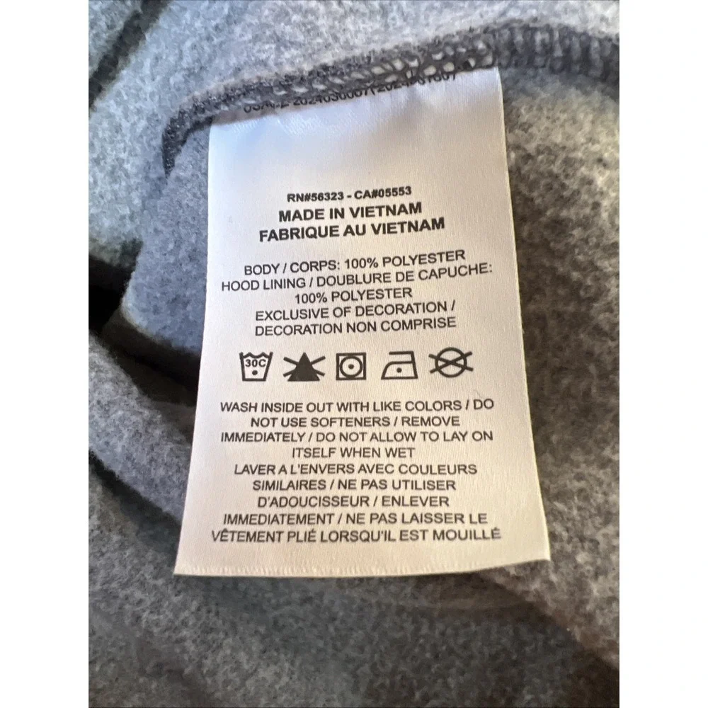 Nike Therma-FIT Men's XL Gray Big Swoosh Pullover Hoodie FZ1072-010